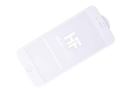 HF-1041 - Screen tempered glass Full Glue HALOFUTURE iPhone 7/ 8 4.7 - white