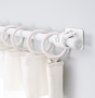 Self-Adhesive Curtain Rod Bracket Drapery Hook Holders