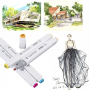 Set of 168pcs colour markers