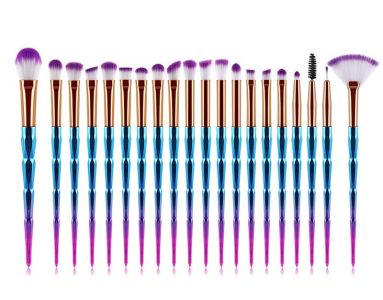 Set of makeup brushes 20 pcs - version 5