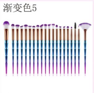 Set of makeup brushes 20 pcs - version 5