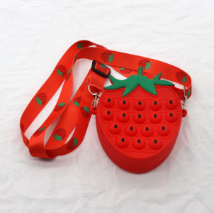 Shoulder bag- strawberry ( type 5)