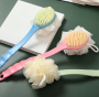 Shower brush dubble side 37*7cm - green