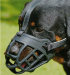 Silicone dog muzzle size 4 - black