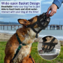 Silicone dog muzzle size 4 - black