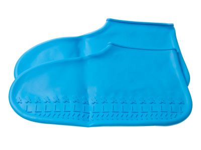 Silicone Shoes Cover / Type 3 / Size L / Blue