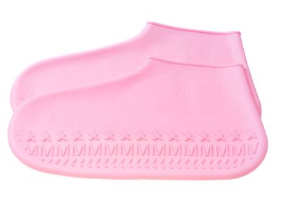 Silicone Shoes Cover / Type 3 / Size M / Light Pink