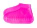 Silicone Shoes Cover / Type 3 / Size S / Dark Pink