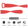 Silikonowy pasek opaska do Xiaomi Mi Band 3/ Xiaomi Mi Band 4 - czerwony