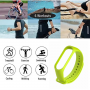 Silikonowy pasek opaska do Xiaomi Mi Band 3/ Xiaomi Mi Band 4 - limonkowy