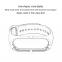 Silikonowy pasek opaska do Xiaomi Mi Band 3/ Xiaomi Mi Band 4 - pomarańczowy