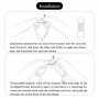 Silikonowy pasek opaska do Xiaomi Mi Band 3/ Xiaomi Mi Band 4 - pomarańczowy