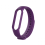 Silikonowy pasek opaska do Xiaomi Mi Band 5/ Xiaomi Mi Band 6 - fioletowy