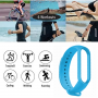 Silikonowy pasek opaska do Xiaomi Mi Band 5/ Xiaomi Mi Band 6 - jasno niebieski