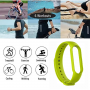 Silikonowy pasek opaska do Xiaomi Mi Band 5/ Xiaomi Mi Band 6 - limonkowy