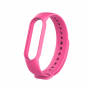 Silikonowy pasek opaska do Xiaomi Mi Band 5/ Xiaomi Mi Band 6 - różowy