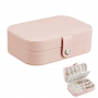 Single-layer jewelry storage box 16*11.5*5cm - pink