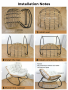 Single PE rattan rocking chair - Grey