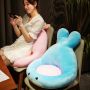 Sitting cushion46*46cm- Whale