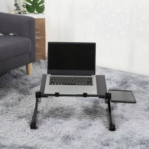 Składany stolik pod laptop - czarny