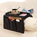 Sofa edge storage hanging bag - black
