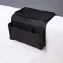 Sofa edge storage hanging bag - black
