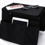 Sofa edge storage hanging bag - black