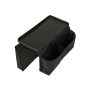 Sofa edge storage hanging bag - black