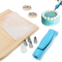 Soft porcelain baking decorator set