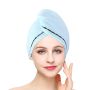 Special hair towel - light blue