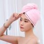 Special hair towel - light pink