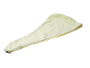 Special hair towel - light yellow