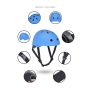 Sports protective gear set - blue S