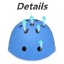Sports protective gear set - blue S