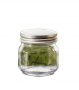Square Glass Container - 250 ml with cover