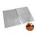 Stainless outdoor camping folding barbecue plate