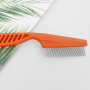 Stainless steel long handle flea comb - 14.5*3.4*1CM / CS161