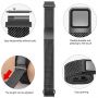 Stainless Steel Mesh Belt Mesh Bands for Xiaomi Mi Band 3 / 4 - black (TR)
