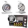 Stainless Steel Oven Thermometer (Silver)