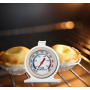 Stainless Steel Oven Thermometer (Silver)