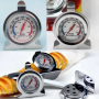 Stainless Steel Oven Thermometer (Silver)