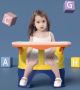 Strong Plastic Desk for Children - Orange Color