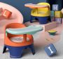 Strong Plastic Desk for Children - Orange Color