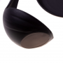 Swan-shaped spoon - black (Swan-shaped decoration)