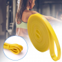 Taśma/ Guma do ćwiczeń power band Fitness — żółta opór 2-7kg