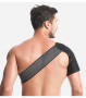 The bandage covers one shoulder - black 1pcs