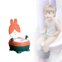 Toilet Bowl for Children - Orange& Green Color