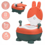 Toilet Bowl for Children - Orange& Green Color