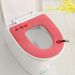 Toilet seat cover household cushion - Heart red