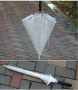 Transparent LED luminous umbrella